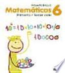 libro Matemáticas 6o Primaria. Proyecto Brújula